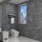 3yecao 48"×591" Big Roll Large Size Extra Wide Thick Dark Blue Grey Concrete - Image 3