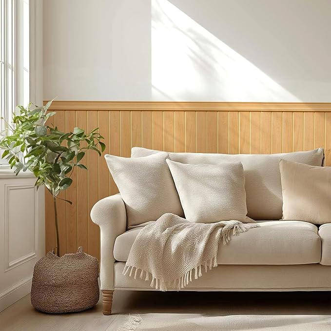 PS Wainscoting Wall Panel Kit, Paintable Waterproof PS Panels - Image 7