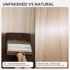 Homeforia Wood 48 inch Floating Shelf, High End Solid Natural Wood 48inch - Image 8