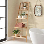 Amiya Grasscloth Cream Wallpaper Peel and Stick Beige Faux Fabric Linen Contact - Image 5