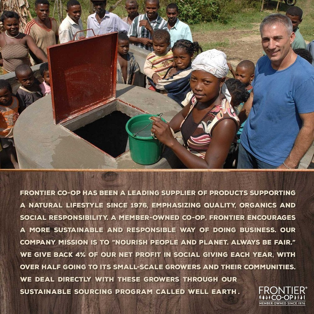 Frontier Co-op Chai Tea, Certified Organic, Fair Trade, Kosher, Non Irradiated, 16 Oz