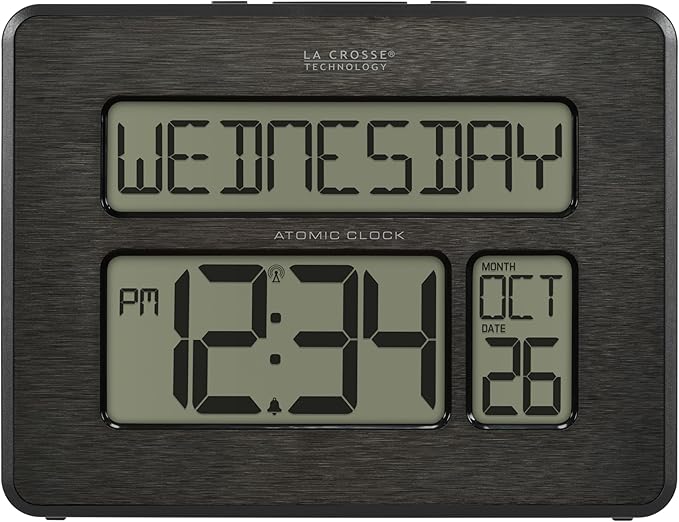 La Crosse Technology 513-1419C Atomic Digital Wall Clock by LaCrosseTechnology