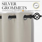 NICETOWN Wall Dividers for Rooms, Sound Barrier Room Divider Curtain Screen - Image 3