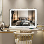 ROLOVE Vanity Mirror with Lights, LED Makeup Mirror, Touch Screen Control - Image 2