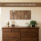 qmmp Modern Wooden Wall Sculptures - Image 2