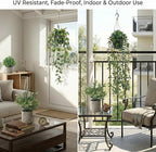 5 pcack Fake Hanging Plants for Wall Home Room Office, Small Fake Plants Decor - Image 8