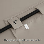 RYB HOME Small Window Curtains - Image 3