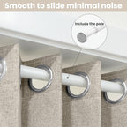 AJAZZ Blackout Accordion Door Curtains - Image 5