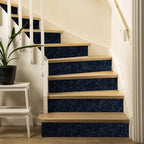 CRE8TIVE Black Blue Wallpaper Border Black Glitter Wallpaper Stick and Peel - Image 4