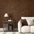 Wallercity Brown Peel and Stick Flocking Fabric Contact Paper - Image 4