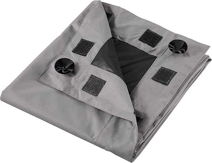 Amazon Basics Portable Energy Saving Noise Reducing Blackout Curtain Shade - Image 3