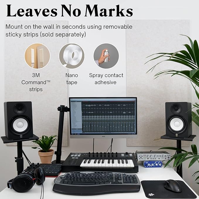 Acoustic Panels, 4 Pack ROOM KIT, Pale Blue - Image 2