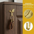 Decorative Wall Hooks 4 Pack, Metal Curtain Holdbacks - Image 3