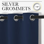 NICETOWN Blackout Draperies Curtains, 1 Pair, 29 x 40 Inch, All Season Thermal - Image 3