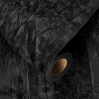 YENHOME 17.7"X393" Black Velvet Wallpaper Peel and Stick Soft Felt Fabric - Image 7