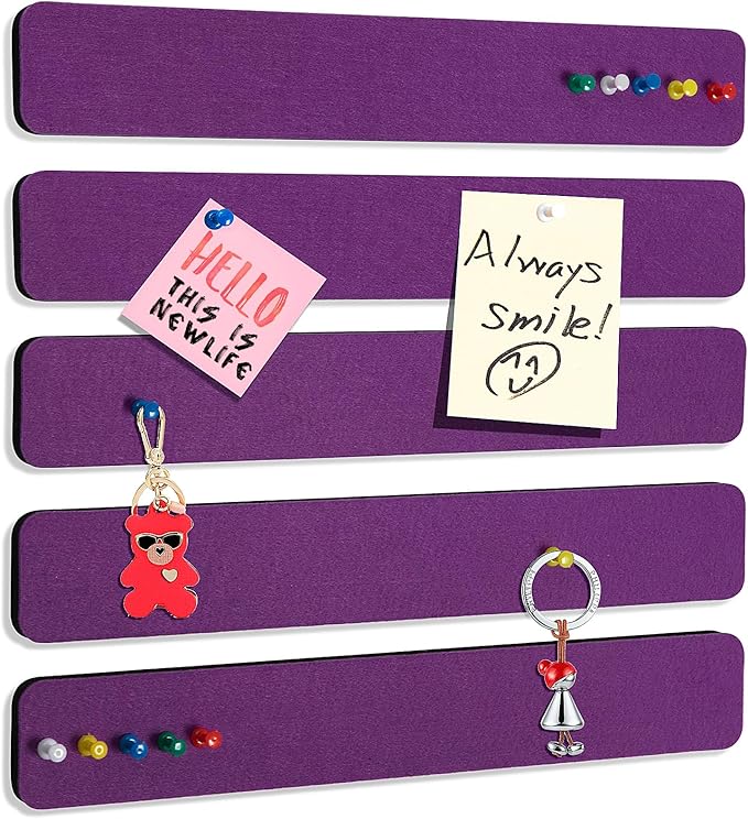 Felt Pin Board Bar Strips Bulletin Board by SayHellotoGoodLife
