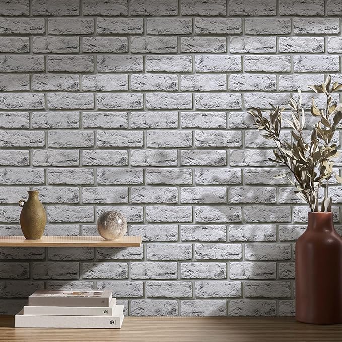 Commomy Faux Brick Peel and Stick Wall Panels - Image 8
