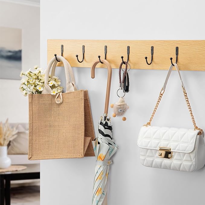 10 Pack Wall Hooks，Metal Hooks Hold up to 45 Lbs，Hooks Wall Mount - Image 9