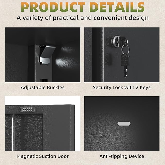 Metal Garage Storage Cabinet - Image 6
