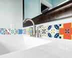 FLFK Wallpaper Border Tile Stickers Peel and Stick Wall Border - Image 4