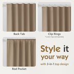 FMFUNCTEX 100% Blackout Curtains - Image 6