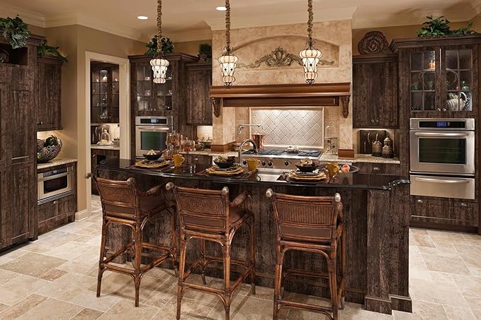Dimoon 17.7"x118''Wood Peel and Stick Wallpaper Brown Dark Wood Wallpaper Wood - Image 4