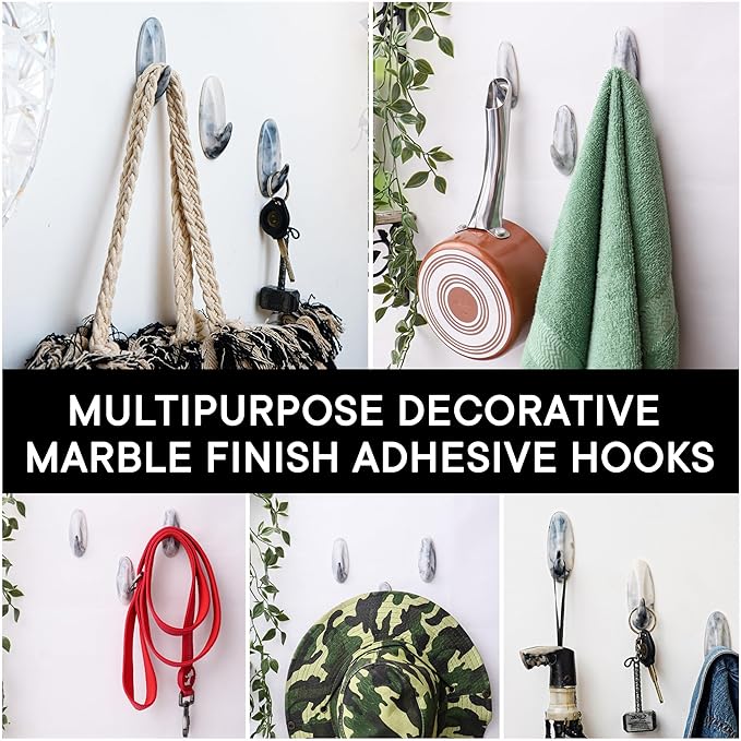 Indian Shelf Decorative Resin Adhesive Wall Hooks - Image 8