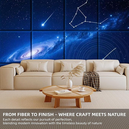 12 Pack Art Acoustic Panels, TEMGCUAM Self-Adhesive Sound Absorbing Wall Panels - Image 2