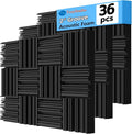 TroyStudio Thick Acoustic Foam Panels, Dense Soundproof Padding Tile, Recording by TroyStudio