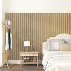 Neutral Peel and Stick Wood Panels - Image 4