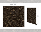 FLFK Peel and Stick Wallpaper Black Gothic Wall Paper - Image 2