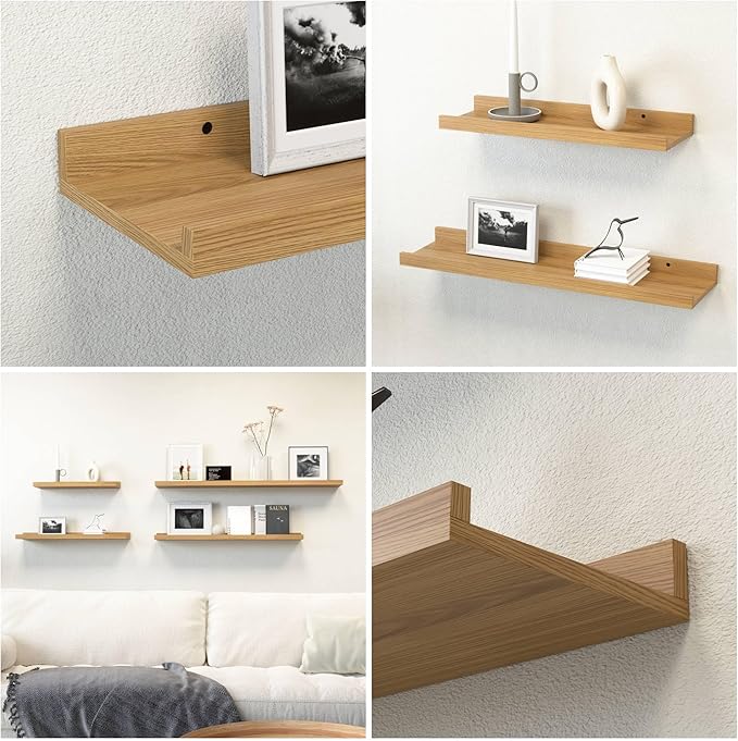 RICHER HOUSE 5 Set Floating Shelves - Image 4