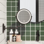 Ruacq Rechargeable Makeup Mirror Matte Black Double Sided Vanity Mirror - Image 3