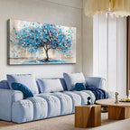 Lapremoly Textured Abstract Wall Pictures Artwork Wall Decor - Image 2