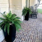 Nearly Natural 48-in Artificial Boston Fern, Large Hanging Fake Plant Wall Decor - Image 4
