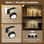 3Pcs Picture Lights for Wall Battery Operated, Magnetic Led Painting Light - Image 8