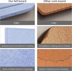 Lightomorrow Bulletin Board, 35 x 17 1/2 inches Felt Board - Image 6