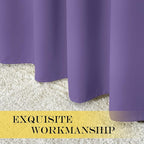 NICETOWN Room Darkening Short Curtain 54 inches Long - Image 4