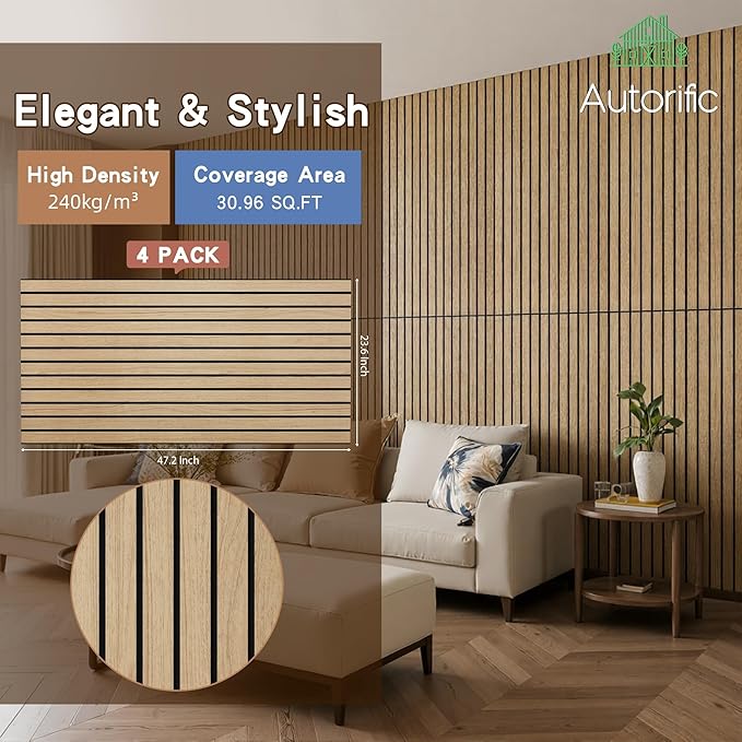 4 Pack Soundproof Wall Panels, Decorative Noise Dampening Panels, Sound Panels - Image 3