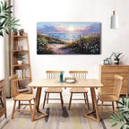 hyidecorart Blue Ocean Artwork Pictures Canvas Wall Art - Image 6
