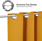 ChrisDowa Blackout Curtains 36 Inches Long - Image 2