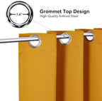 ChrisDowa Blackout Curtains 102 Inches Long - Image 2