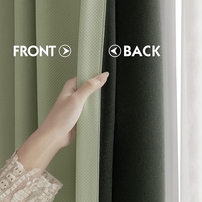 FMFUNCTEX 100% Blackout Curtains - Image 5