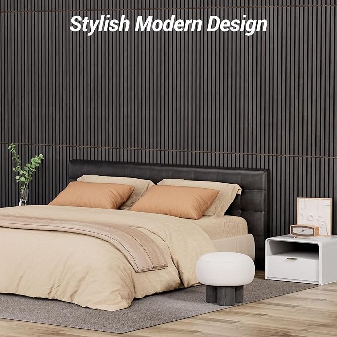 TONOR 4-Pack Acoustic Wood Veneer Wall Panels, 47.2” * 23.6” * 0.74” 3D - Image 7