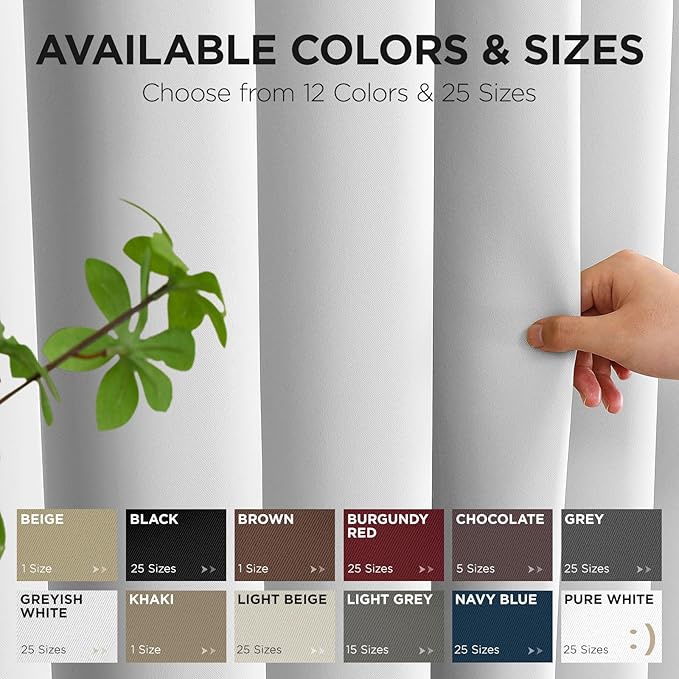 Joydeco Blackout Door Curtain for Doorway Privacy 108 Inches Long, Grommet - Image 7