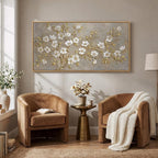 Large Framed Neutral Botanical Wall Art - Image 5