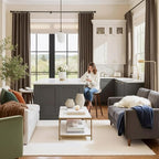 NICETOWN Brown Velvet Room Darkening Curtains, Home Decor Light Blocking - Image 3