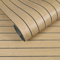 VEELIKE Tan Birch Slat Wall Panels Peel and Stick 3D Wood Grain Wall Panel by VEELIKE
