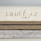 Lightomorrow Bulletin Board, 24 x 18 inches Felt Board Decorative Pin Board - Image 4