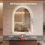 Sweetcrispy 24"×36" LED Bathroom Mirror - Image 3